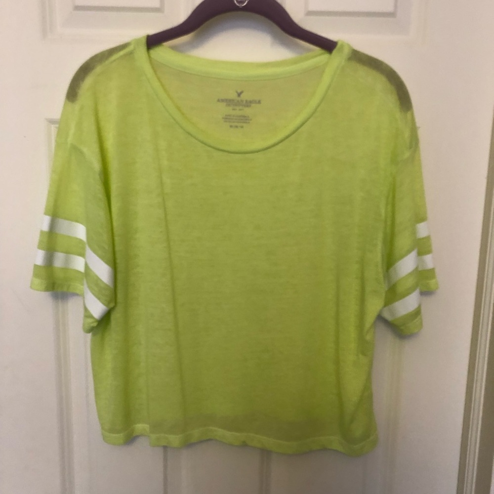 American Eagle Cropped Tee